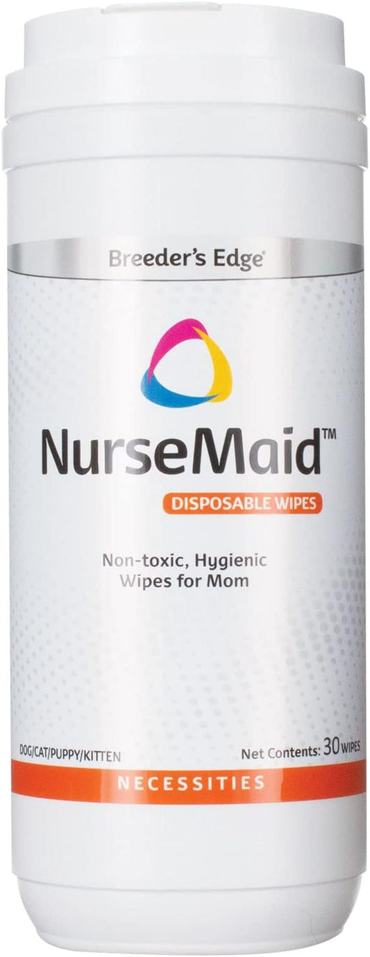 Revival Animal Health Breeder's Edge Nursemaid Wipes 30 ct