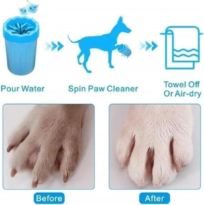 Dog and Cat Paw Cleaner Suitable for Dog and Cats