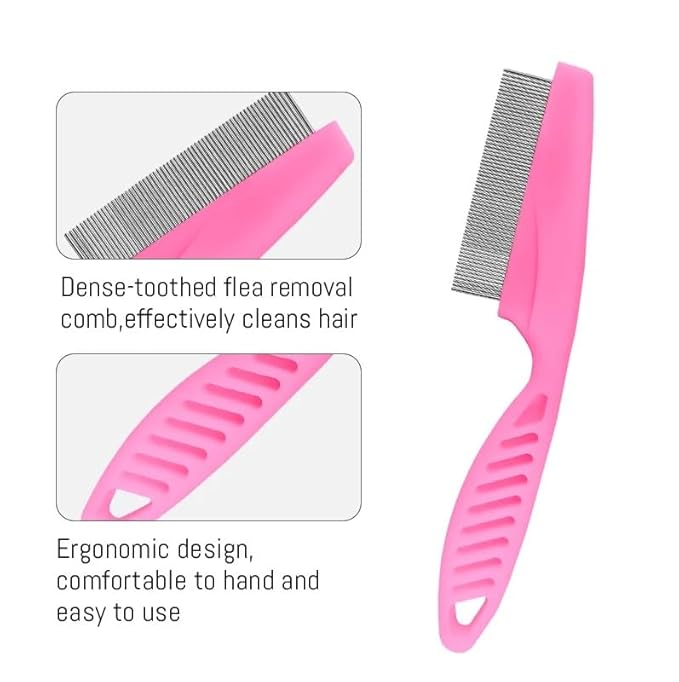 Self Cleaning Slicker Brush - Dog Cat Bunny Pet Grooming Shedding Brush - Easy to Remove Loose Undercoat - Pet Massaging Tool Suitable for Pets with Long or Short Hair…