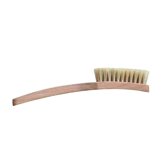 Paw Pet Brush - Oiled Beech Wood Handle - Natural Bristles - Made in Germany