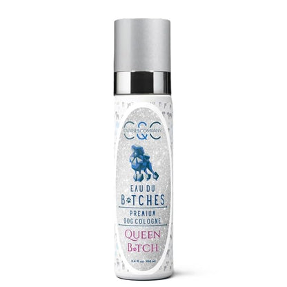 Eau Du Btches - Queen Btch Premium Dog Cologne, 3.4 fl oz - All-Natural & Alcohol-Free - Luxury Long Lasting Scent