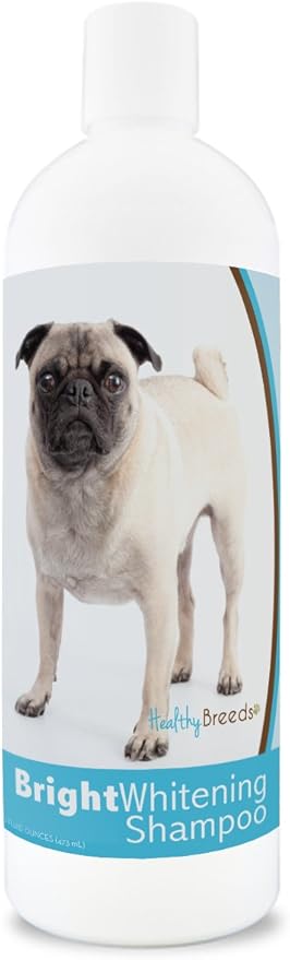 Healthy Breeds Pug Bright Whitening Shampoo 12 oz