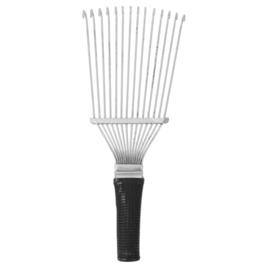 Yardwe Horse Dematting Brush Rake Comb Pet Comb Rake Comb Grooming Brush Hand Undercoat Scrubber Pet Combing Kit for Horses Grooming Rake Dogs Dog Rake