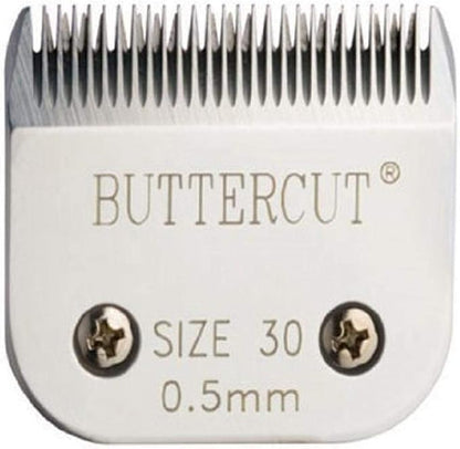 Stainless Steel Dog Clipper Blade, Size-30, 1/50-Inch Cut Length, Gray, White
