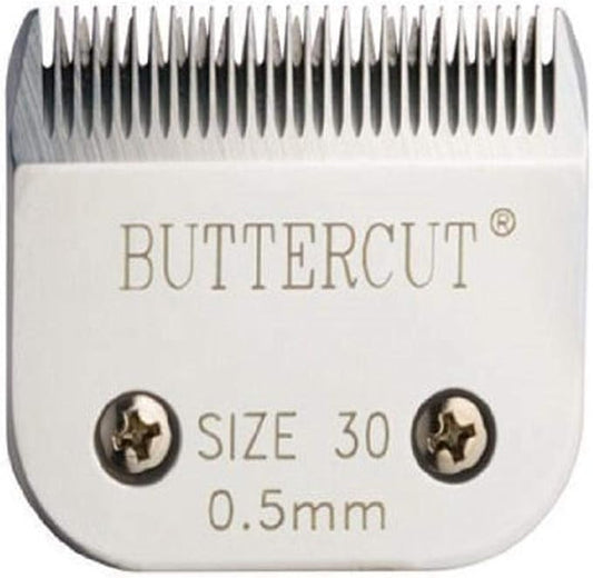 Stainless Steel Dog Clipper Blade, Size-30, 1/50-Inch Cut Length, Gray, White