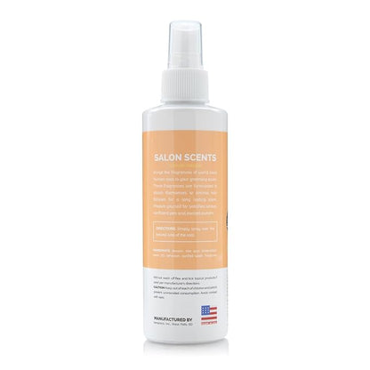 Bark2Basics Salon Scents Pet Grooming Cologne - 8 oz, Natural Professional Grade Perfume for Dogs and Cats, Long Lasting, Deodorizing, Made in USA (Peach Fizz)