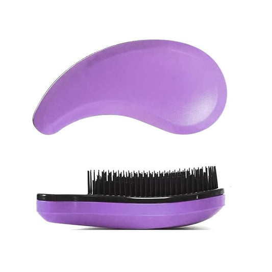 Puppy Brush for Small Dogs - Soft Dog Brush - Perfect Yorkie, Shih Tzu, Maltipoo & Maltese Grooming - Gentle Hair Remover for Easy Pet Grooming at Home (Light Purple)