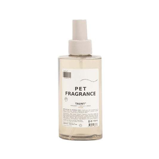 DedCool Pet Fragrance (01 Taunt, 8.5 fl oz), Pet Deodorizer Perfume, Luxury Fragrance Long Lasting Indoor Odor Eliminator, Grooming Spray for All Cats, Dogs & Puppies, Clean, Non-Toxic