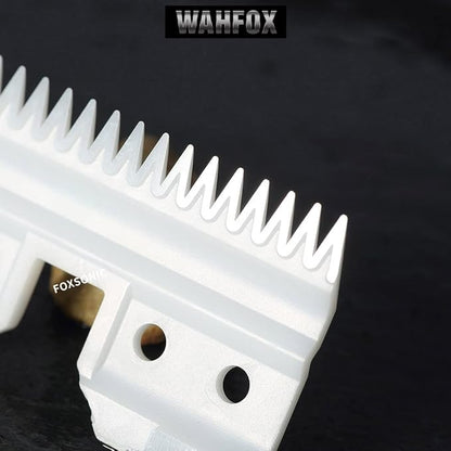 WAHFOX Ceramic Blades for Oster Fast Feed Clipper - A5 Replacement (2 pieces)