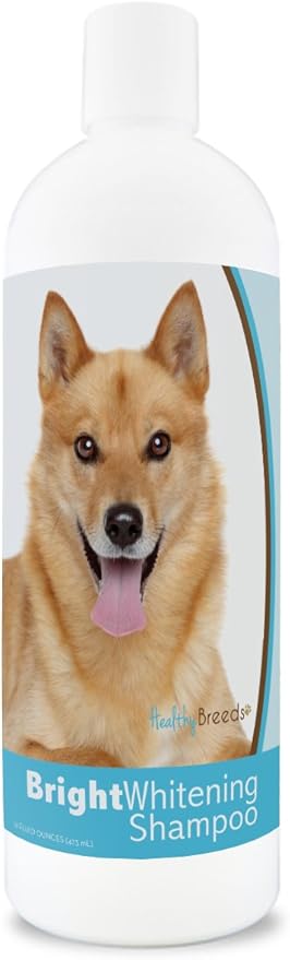 Healthy Breeds Finnish Spitz Bright Whitening Shampoo 12 oz