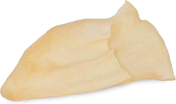 Premium Cow Ears For Dogs, Thick Cut & All-Natural Half Ears, 100% Grass Fed Beef, No Additives Or Hormones, Safe Rawhide Alternative, Great Dog Treat Alternative To Pig Ears, Bully Sticks, Dog Bones