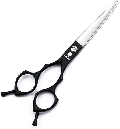 Smith Chu Professional Pet Dog Grooming Scissors Kit - Premium Stainless Steel Straight Curved Thinning Blade Dog Hair Cutting Shears Set