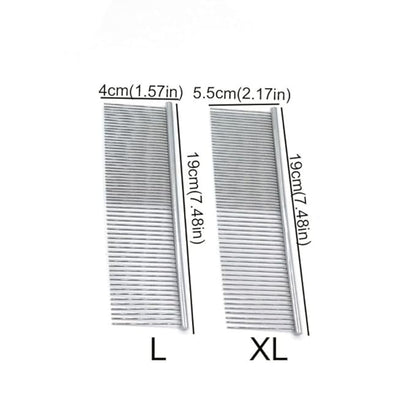Multifunction Stainless Steel Pet Dematting Comb, Pets Combs Hairbrush Cat Dog Grooming Combs Pet Accessory Tool