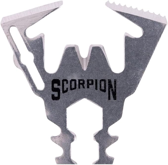 Trixie & Milo 2004677 Scorpion Multi-Tool44; Silver