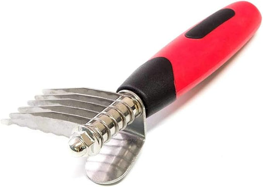 RYAN'S PET SUPPLIES Paw Brothers 6-Blade Mini Dematting Tool for Dog Grooming, Professional Grade, Stainless Steel Blades, Comfort Grip, Gentle on Skin