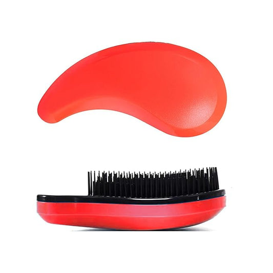 Puppy Brush - Soft Dog Brush - Perfect for Yorkie, Shih Tzu, Maltipoo & Maltese Grooming - Gentle Hair Remover for Easy Pet Grooming at Home (Orange)