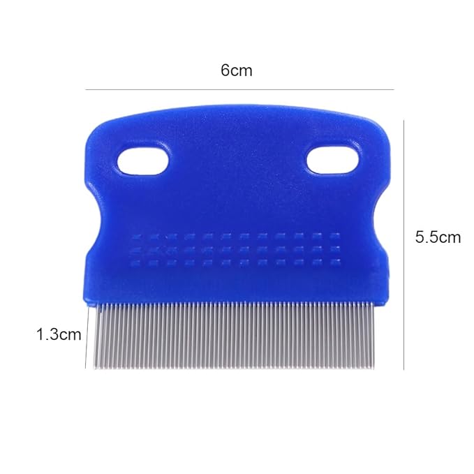 Vctitil Dog Hair Comb Cat Hair Comb Portable Comb For Pet Grooming Brushes To Remove Flea Fur