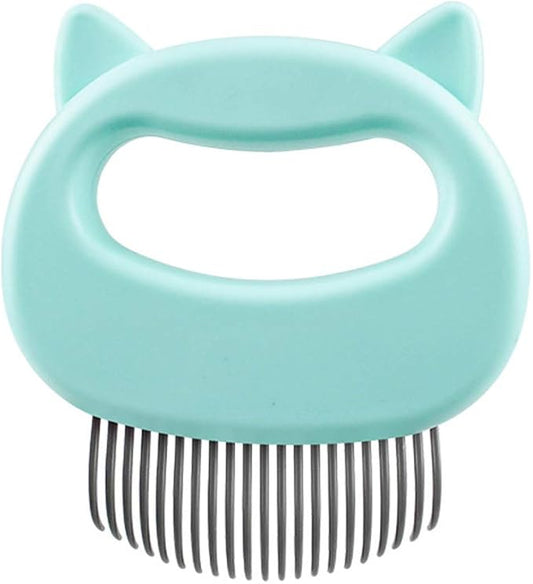 Pet Hair Remover Brush Cleaning Slicker Brush for Dogs and Cats(Green)