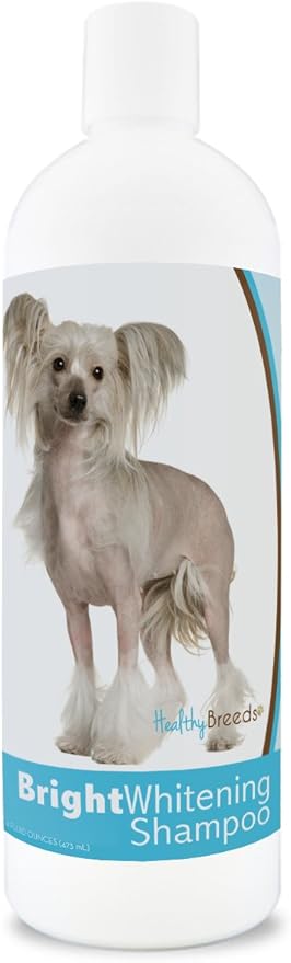 Healthy Breeds Chinese Crested Bright Whitening Shampoo 12 oz