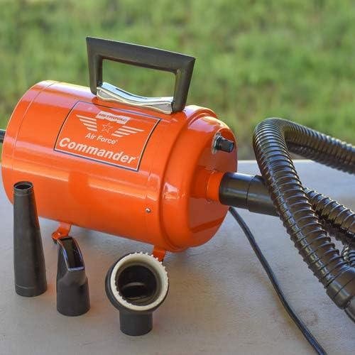 METROVAC Carbon Brushes (ABC-14) Bundle with Air Force Commander Variable Speed