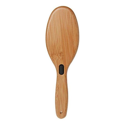 Bamboo Groom Oval Bristle Brush w/Natural Boar Small
