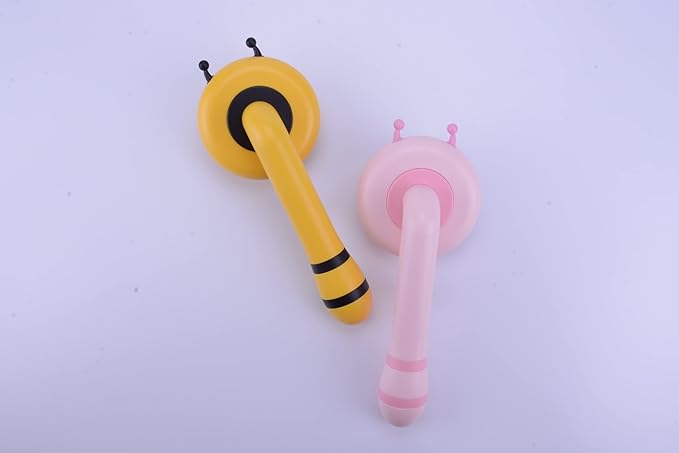 Cat Self Cleaning Slicker Brush, Grooming Brush, Short and Long Haired remover for Dogs and Cats, Slicker Removes Loose Undercoat & Tangled Hair (Bee-pink)