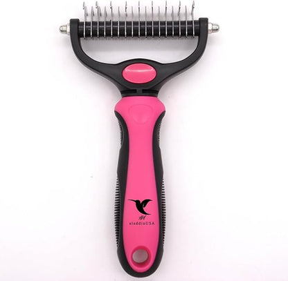 Pet Grooming Brush For Dogs and Cats.