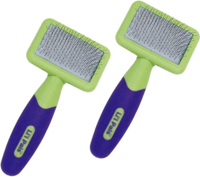 Soft Slicker Brush for Removing Mats, Tangles, and Loose Hair from Your Pets