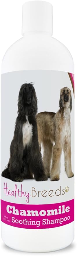 Healthy Breeds Afghan Hound Chamomile Soothing Dog Shampoo 8 oz