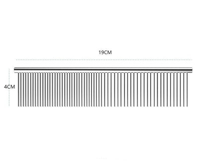 1Pcs Pet Stainless Steel Grooming Comb For Long Short Hair PetP Brush Hair Knots Tangles