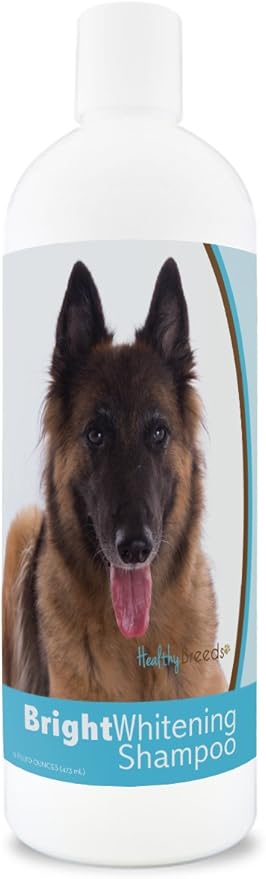 Healthy Breeds Belgian Tervuren Bright Whitening Shampoo 12 oz