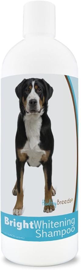 Healthy Breeds Greater Swiss Mountain Dog Bright Whitening Shampoo 12 oz