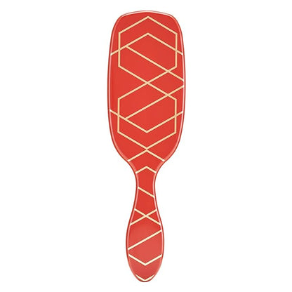 Wet Brush Shine Enhancer Paddle Brush, Terracotta - Hair Detangler Brush with Ultra Soft Bristles, Infused With Natural Argan Oil, Shiny Detangle & Smooth Hair, Wet or Dry, For All Hair Types