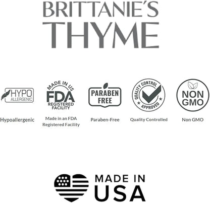 Brittanie's Natural Itchy Skin Relief Shampoo + Conditioner for Dogs & Cats | Honey & Oatmeal Oils | for Allergies and Itching | Deodorizes, Moisturizes & PH Balanced (128 Ounce)