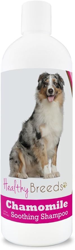 Healthy Breeds Australian Shepherd Chamomile Soothing Dog Shampoo 8 oz