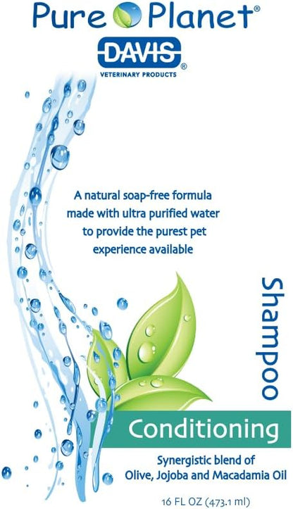 Davis Manufacturing Pure Planet Conditioning Pet Shampoo, 16 oz