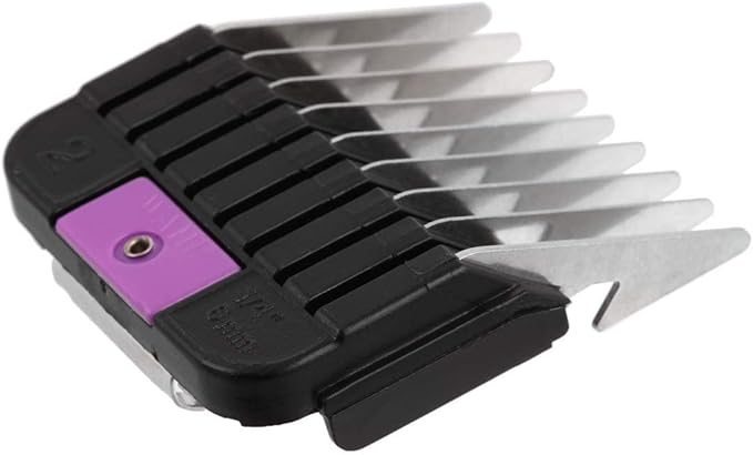Wahl Professional Animal Stainless Steel Attachment Guide Comb Set for Detachable Blade Pet, Dog, Cat, and Horse Clippers (3390-100)