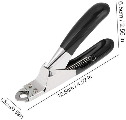 Pet Dog Cat Dedicated Nail Scissors Toe Claw Shear Clippers Trimmer Cutter Black Dog Claw Care, Dog & Cat Pets Nail Clippers and Trimmers, Professional Grooming Tool for Pets
