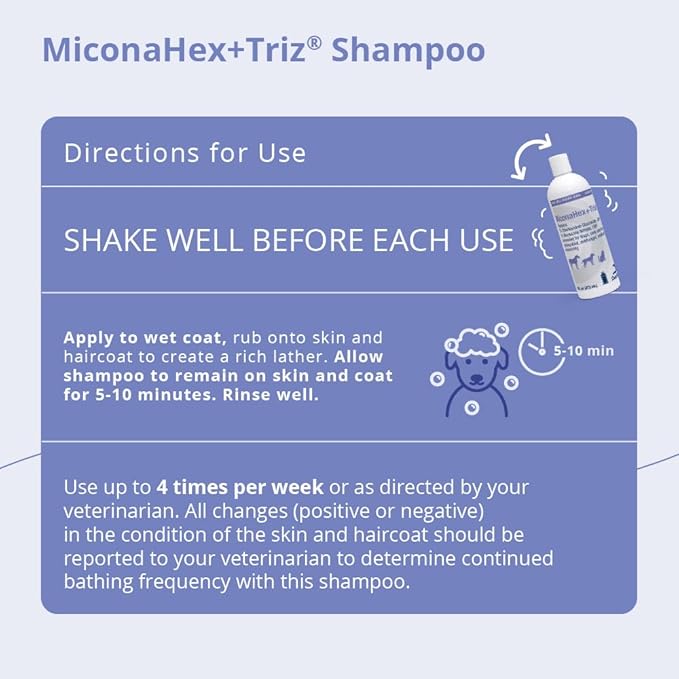 Shampoo for Dogs, Cats and Horses, 16 oz