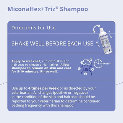 Shampoo for Dogs, Cats and Horses, 16 oz