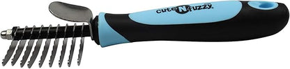 Pet Dematting Comb, Blue