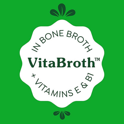 Greenies Smart Topper High Protein Wet Mix-in for Dogs, Beef, Peas & Carrots Recipe in Vitabroth™ Broth - Bone Broth + Vitamins E & B1, Pack of 10
