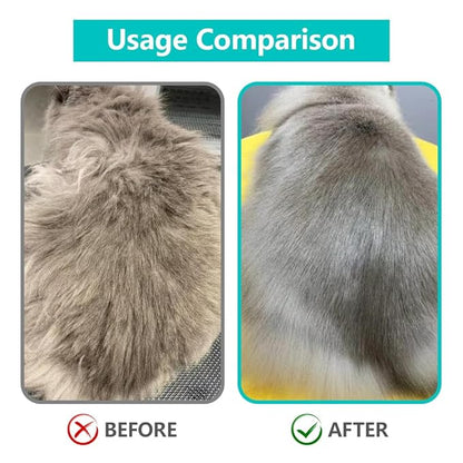 Spray Pet Brush for Shedding, Dog Cat Steam Comb for Pets Grooming with Spray Container EDR Anti-Static Suits for Long&Short Hair Pets