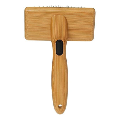 Bamboo Groom Soft Slicker Brush Medium