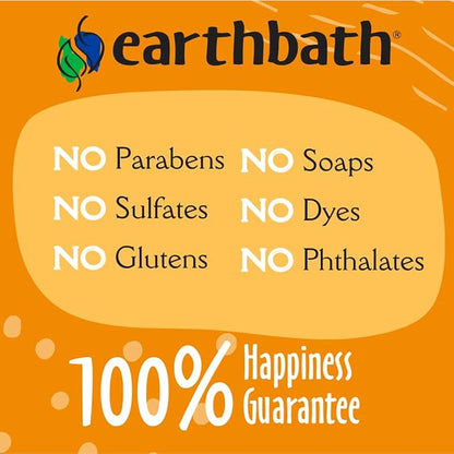 earthbath, Ultra-Mild Wild Cherry Puppy Shampoo - Extra Gentle & Tearless Dog Shampoo, Made in USA, Deodorizing Dog Wash, Cruelty Free Puppy Supplies, Shampoo for Smelly Dogs - 16 Oz (1 Pack)