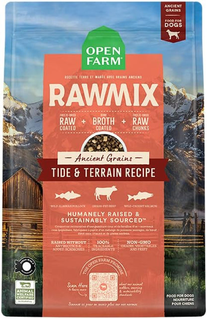 Open Farm RawMix Tide & Terrain with Ancient Grains Recipe Dog - 20lb