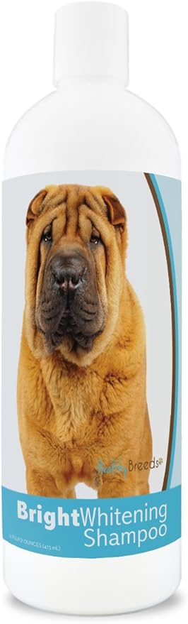 Healthy Breeds Chinese Shar Pei Bright Whitening Shampoo 12 oz