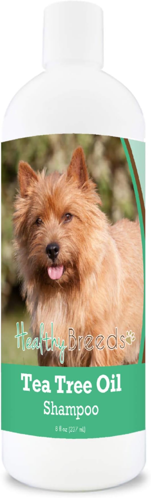 Healthy Breeds Norwich Terrier Tea Tree Oil Shampoo – Formulated for Dry, Irritated Skin – Reduce Dandruff – Wintergreen Scent – 8 oz