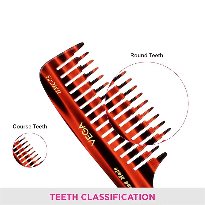 Handmade Comb - Step Grooming HMC-75 1 Pcs