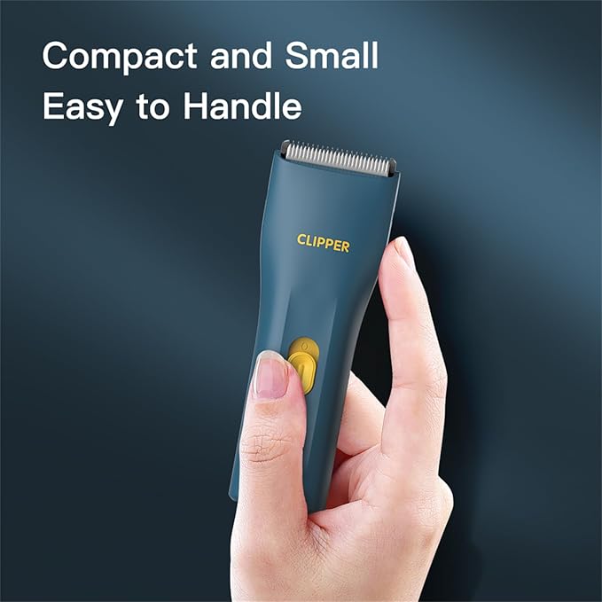 Prowerful Home Professional Dog Grooming Kit Clipper Low Noise USB Rechargeable Gifts for Dog Cat Green,TS006